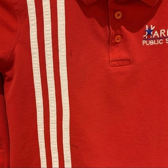Harmony Public School Unisex Uniform Long Sleeve Polo Tee Shirt. Size YS - Picture 6 of 8
